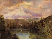 Albert Lebourg Edge of the Ain River oil